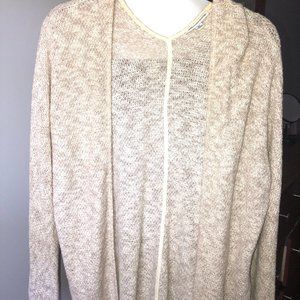 American Eagle Oatmeal Oversized Cardigan